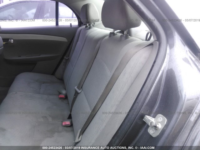 1G1ZB5EB7A4157911 - 2010 CHEVROLET MALIBU LS GRAY photo 8
