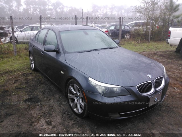 WBANW13508CZ76630 - 2008 BMW 535 I GRAY photo 1