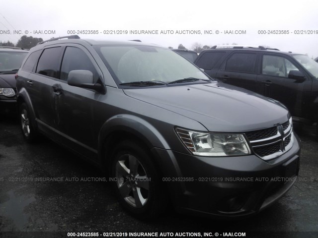 3C4PDCBG7CT150595 - 2012 DODGE JOURNEY SXT GRAY photo 1