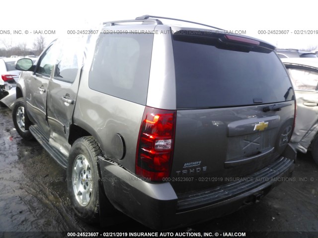 1GNSKAE08DR183092 - 2013 CHEVROLET TAHOE K1500 LS Champagne photo 3