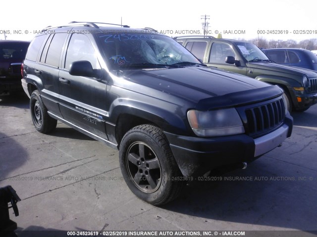 1J4GW48S64C182862 - 2004 JEEP GRAND CHEROKEE LAREDO/COLUMBIA/FREEDOM 黑色 照片 1