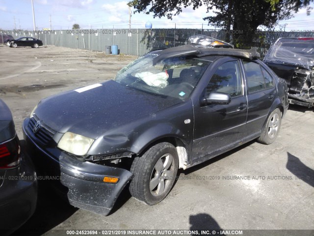 3VWSR29M25M019473 - 2005 VOLKSWAGEN JETTA GLS TDI GRAY photo 2