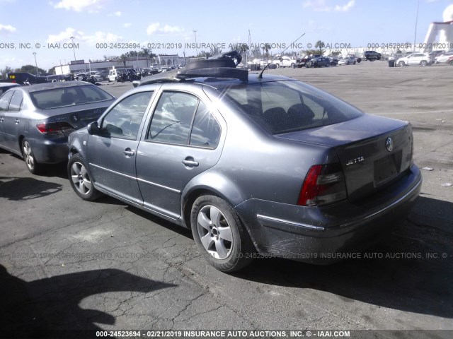 3VWSR29M25M019473 - 2005 VOLKSWAGEN JETTA GLS TDI GRAY photo 3