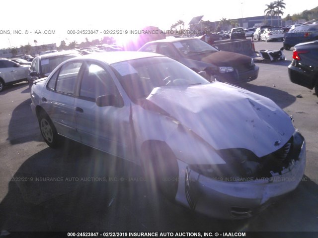 1G1JF52T6Y7149838 - 2000 CHEVROLET CAVALIER LS SILVER photo 1