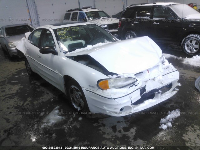 1G2NW52E74C187370 - 2004 PONTIAC GRAND AM GT WHITE photo 1