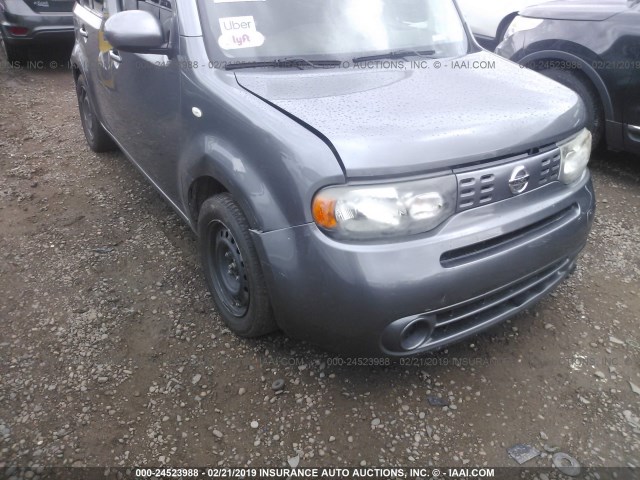 JN8AZ2KR1DT303329 - 2013 NISSAN CUBE S/SL GRAY photo 6