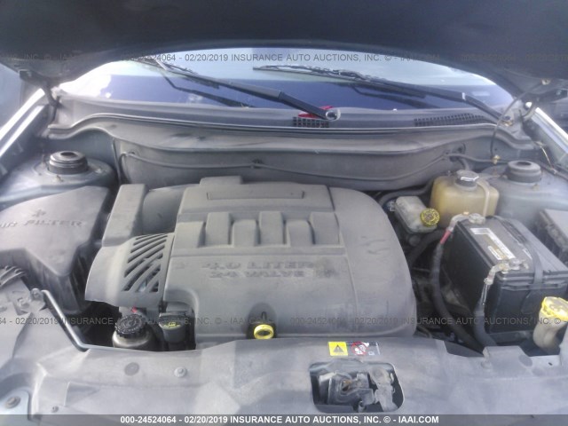 2A8GF68X07R325743 - 2007 CHRYSLER PACIFICA TOURING GRAY photo 10