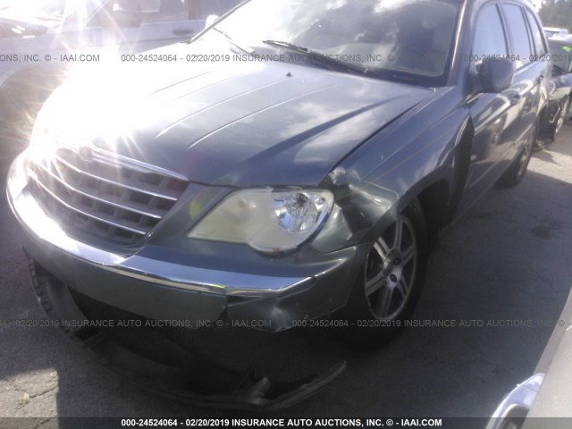 2A8GF68X07R325743 - 2007 CHRYSLER PACIFICA TOURING GRAY photo 6