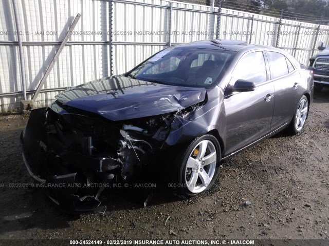 1G11J5SX7DF321926 - 2013 CHEVROLET MALIBU LTZ GRAY photo 2