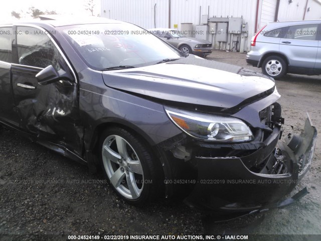 1G11J5SX7DF321926 - 2013 CHEVROLET MALIBU LTZ GRAY photo 6