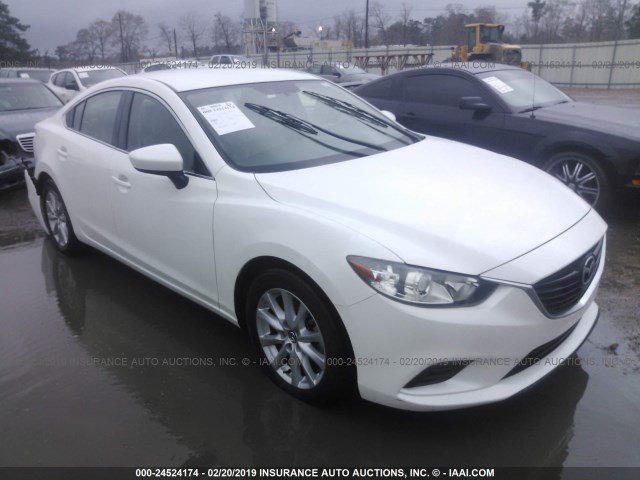 JM1GJ1V6XE1128178 - 2014 MAZDA 6 TOURING WHITE photo 1