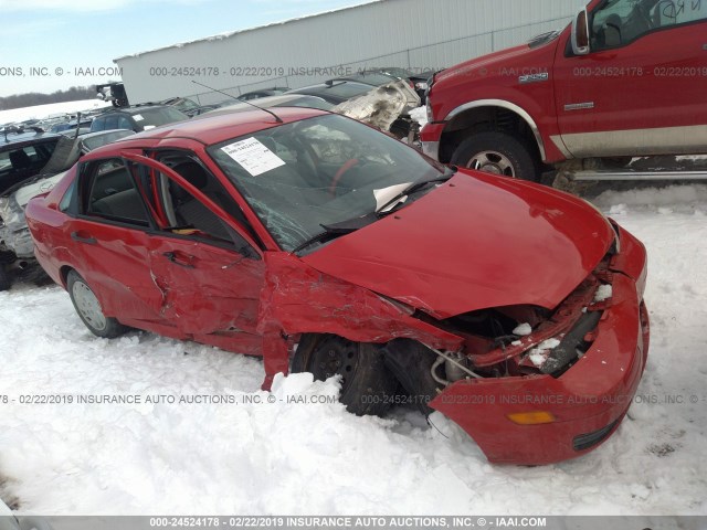 1FAFP34N67W108732 - 2007 FORD FOCUS ZX4/S/SE/SES 红色 照片 1