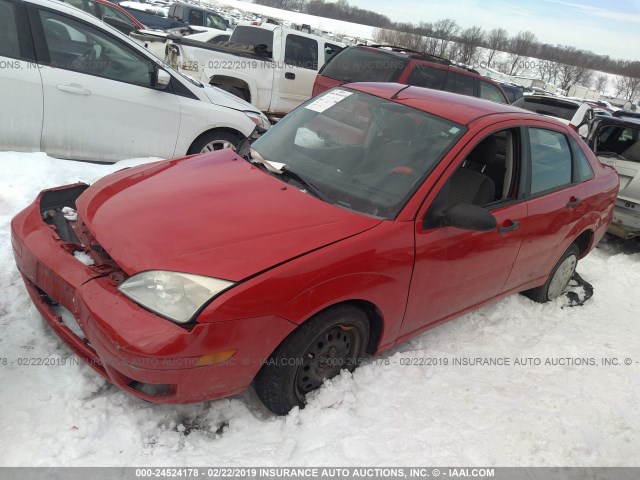 1FAFP34N67W108732 - 2007 FORD FOCUS ZX4/S/SE/SES 红色 照片 2