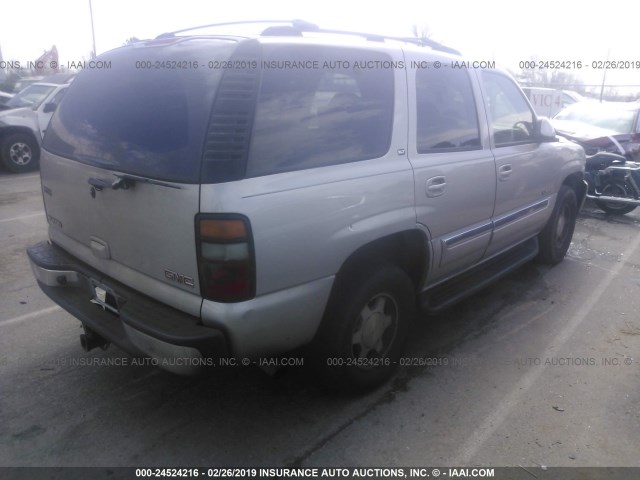 1GKEK13T35R113444 - 2005 GMC YUKON Champagne photo 4