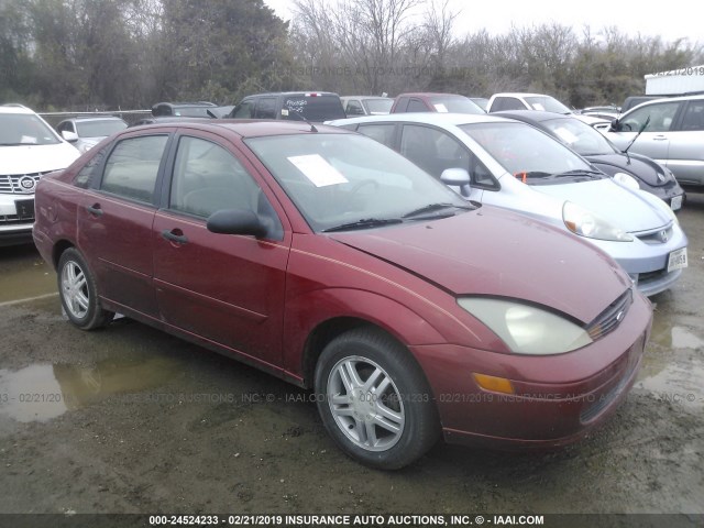 1FAFP34P33W118842 - 2003 FORD FOCUS SE/SE COMFORT/SE SPORT RED photo 1