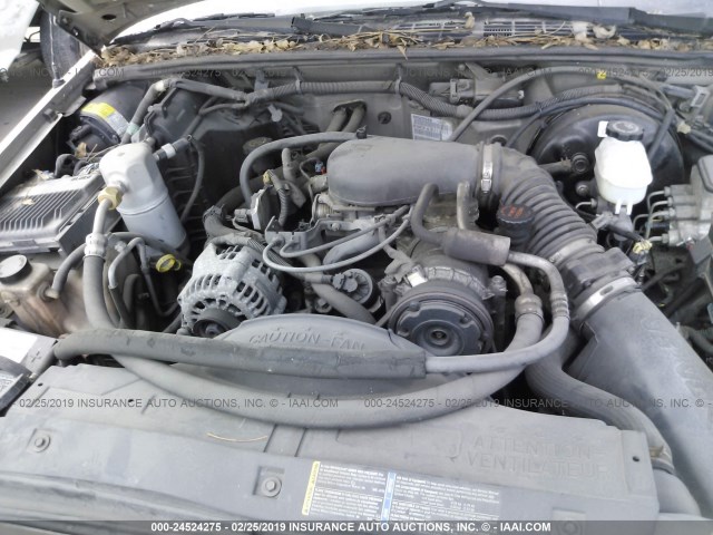 1GTCS19XXX8510395 - 1999 GMC SONOMA TAN photo 10