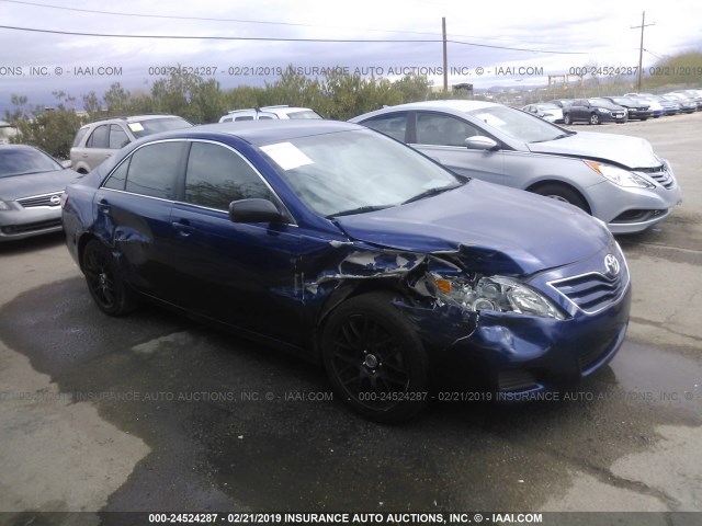 4T4BF3EK9AR012646 - 2010 TOYOTA CAMRY SE/LE/XLE 蓝色 照片 1
