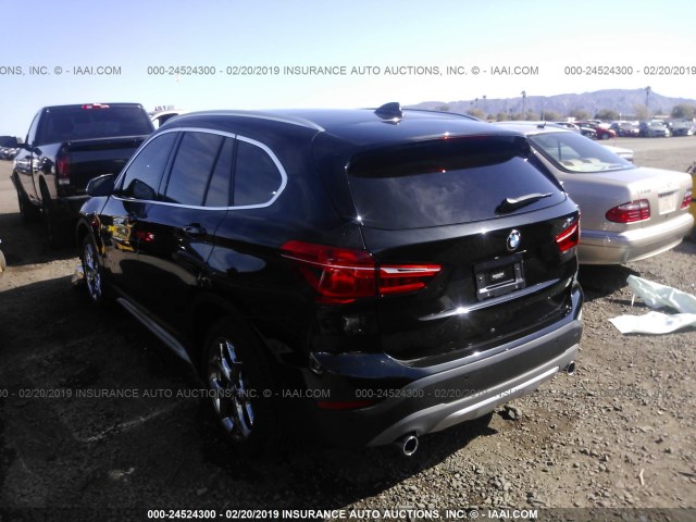 WBXHT3C31J5K31014 - 2018 BMW X1 XDRIVE28I BLACK photo 3