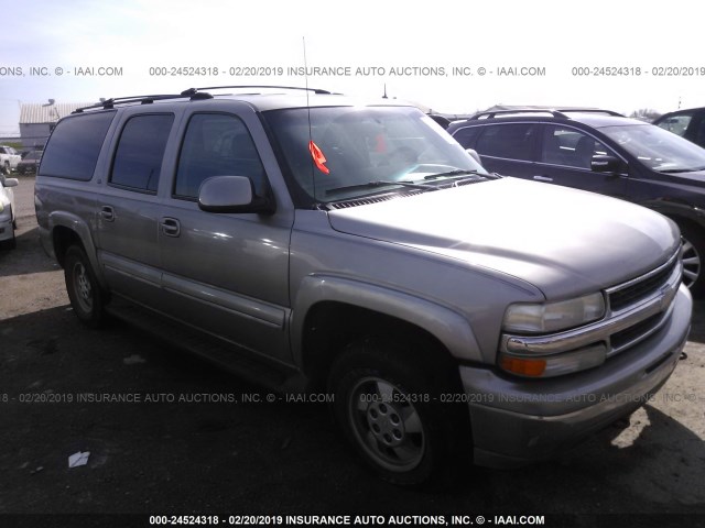 1GNEC16ZX2J226530 - 2002 CHEVROLET SUBURBAN C1500 GRAY photo 1