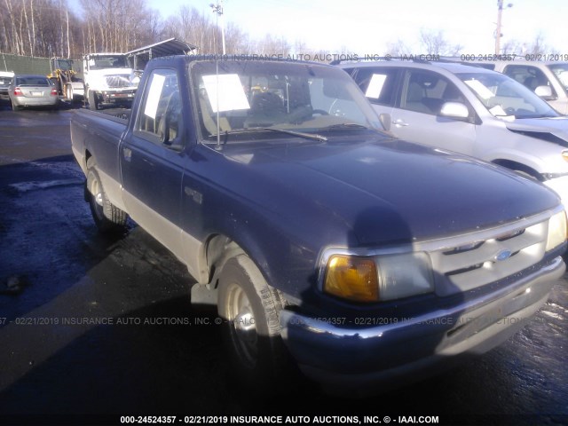 1FTCR10U1TPB58936 - 1996 FORD RANGER Navy photo 1