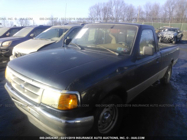 1FTCR10U1TPB58936 - 1996 FORD RANGER Navy photo 2