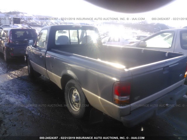 1FTCR10U1TPB58936 - 1996 FORD RANGER Navy photo 3