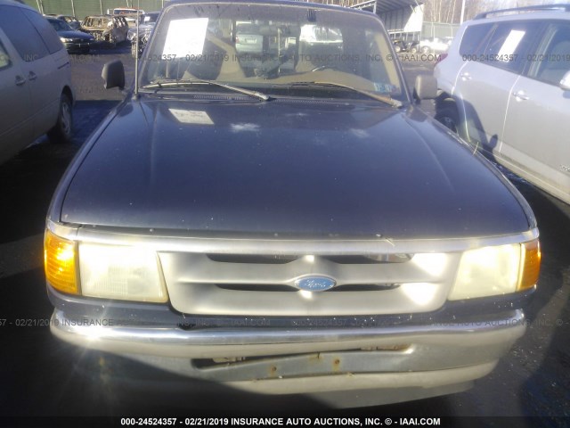 1FTCR10U1TPB58936 - 1996 FORD RANGER Navy photo 6