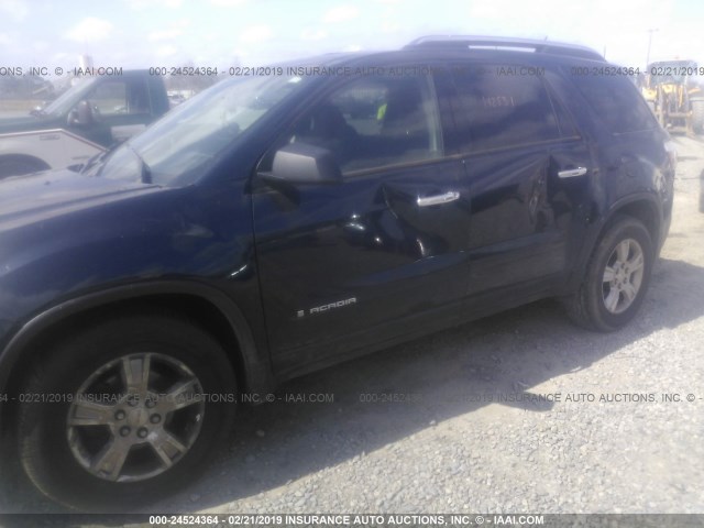 1GKER13748J283085 - 2008 GMC ACADIA SLE Navy photo 6