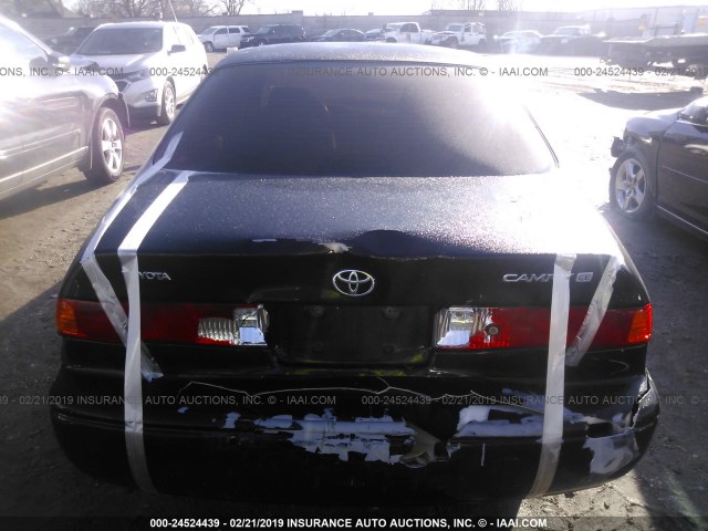 4T1BG22KX1U019594 - 2001 TOYOTA CAMRY CE/LE/XLE 黑色 照片 6