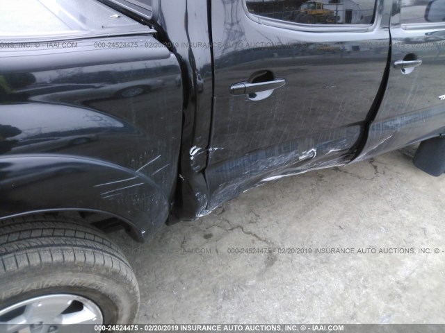 5TELU4EN3AZ738230 - 2010 TOYOTA TACOMA DOUBLE CAB 黑色 照片 6