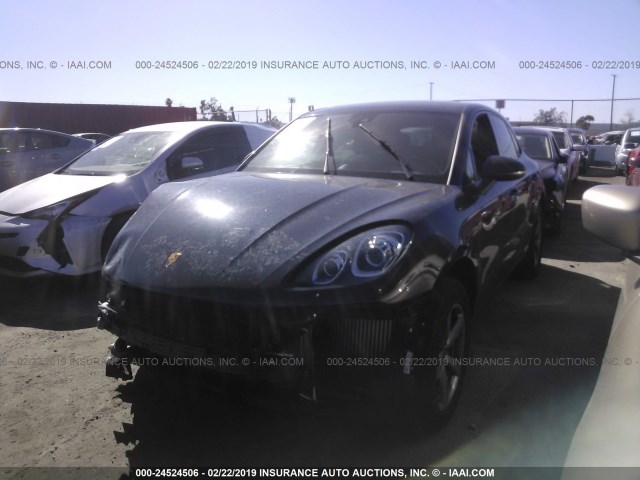 WP1AB2A55JLB33078 - 2018 PORSCHE MACAN S BLUE photo 2