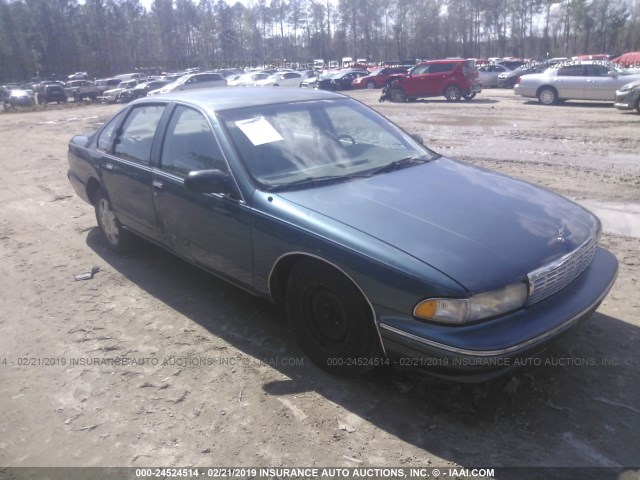 1G1BL52W9TR102775 - 1996 CHEVROLET CAPRICE CLASSIC Light Blue photo 1