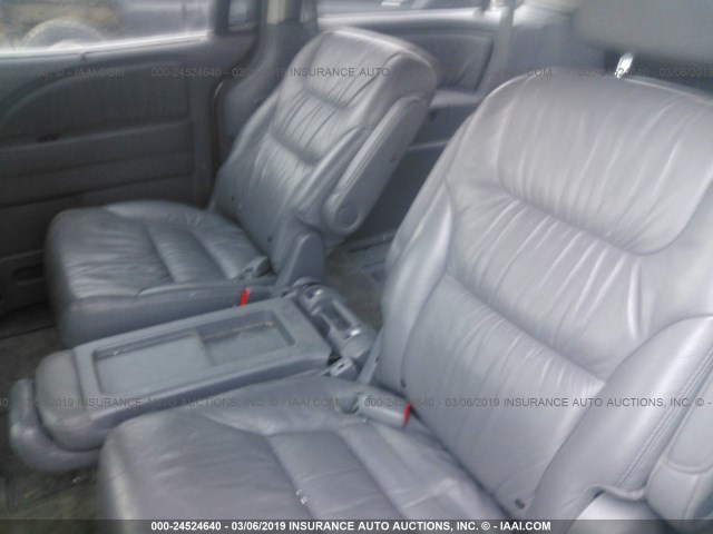 5FNRL387X6B017741 - 2006 HONDA ODYSSEY EXL SILVER photo 8