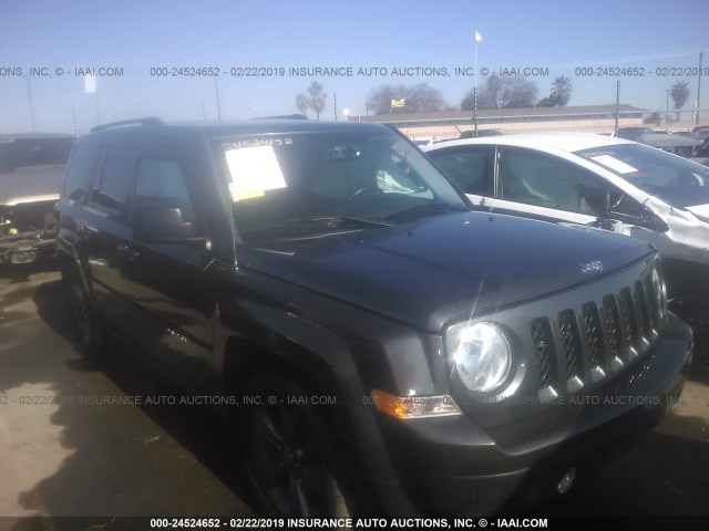 1C4NJPFA9ED739928 - 2014 JEEP PATRIOT LATITUDE SILVER photo 1