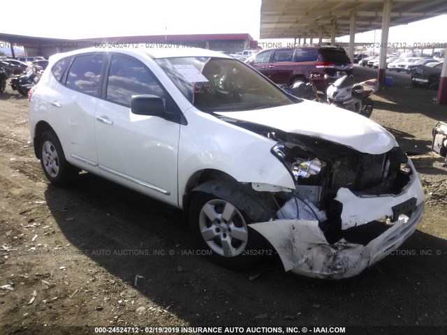 JN8AS5MT0BW167687 - 2011 NISSAN ROGUE S/SV/KROM WHITE photo 1