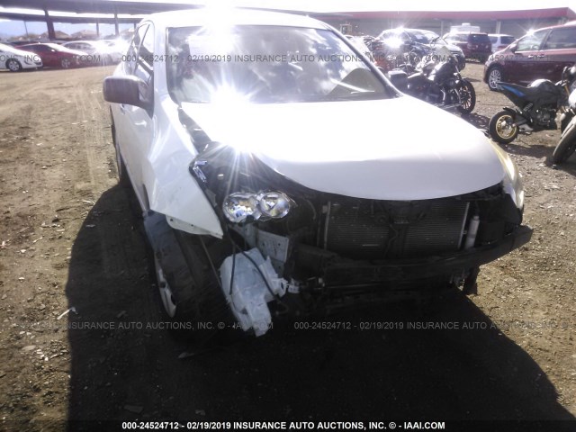 JN8AS5MT0BW167687 - 2011 NISSAN ROGUE S/SV/KROM WHITE photo 6