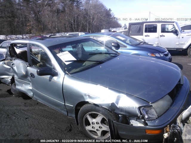 4T1BF12B1VU162629 - 1997 TOYOTA AVALON XL/XLS TEAL photo 1