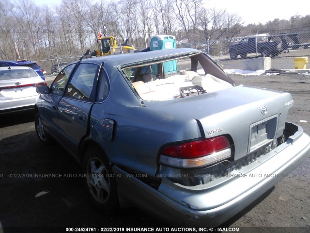 4T1BF12B1VU162629 - 1997 TOYOTA AVALON XL/XLS TEAL photo 3