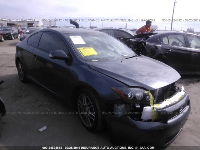 JTKDE3B70A0316913 - 2010 TOYOTA SCION TC GRAY photo 1