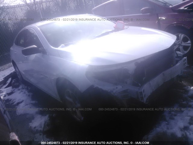 1G1ZB5ST1GF229258 - 2016 CHEVROLET MALIBU LS WHITE photo 1
