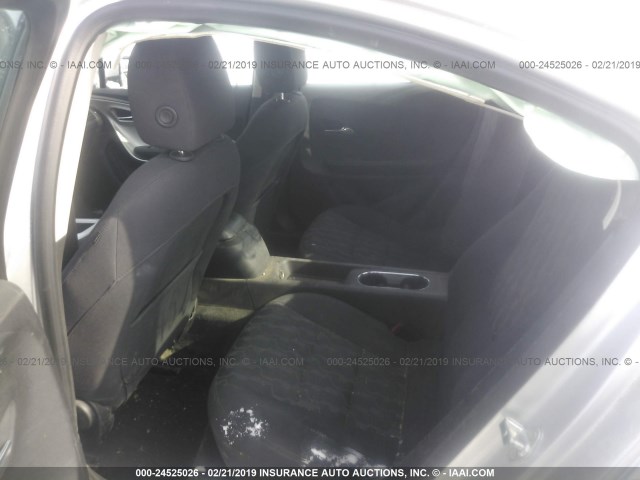 1G1RA6E47CU125540 - 2012 CHEVROLET VOLT SILVER photo 8