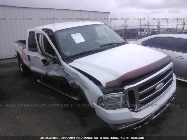 1FTWW30P97EA68706 - 2007 FORD F350 SRW SUPER DUTY WHITE photo 1