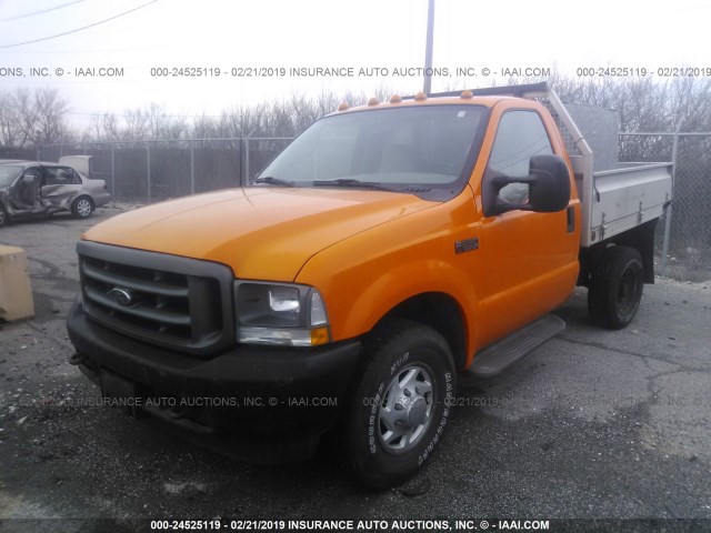 1FDSF34LX3EC80901 - 2003 FORD F350 SRW SUPER DUTY ORANGE photo 2