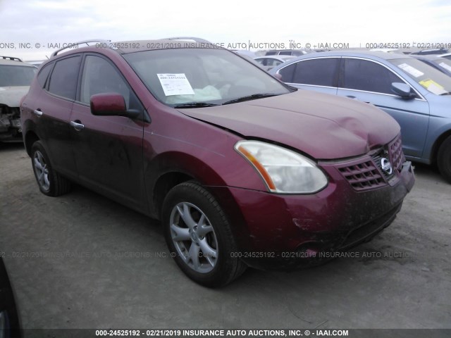 JN8AS5MT0AW017366 - 2010 NISSAN ROGUE S/SL/KROM RED photo 1