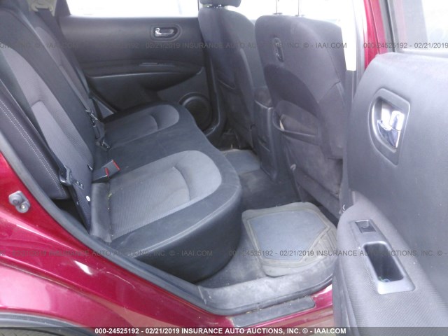 JN8AS5MT0AW017366 - 2010 NISSAN ROGUE S/SL/KROM RED photo 8