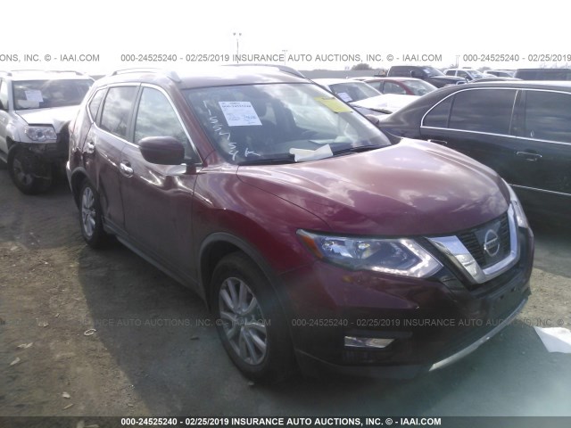 5N1AT2MT3HC860590 - 2017 NISSAN ROGUE S/SL RED photo 1