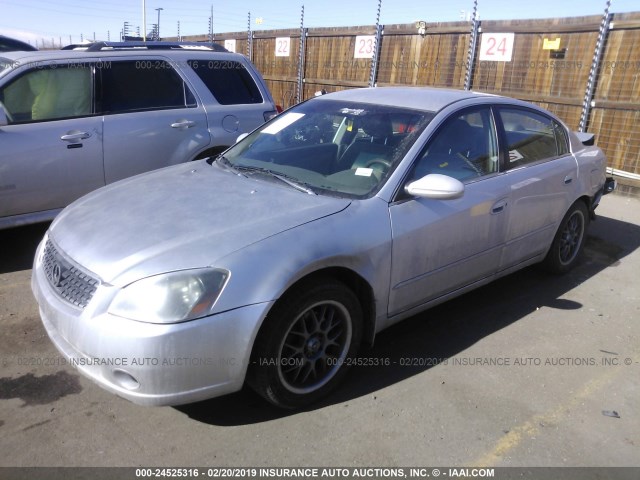 1N4AL11D56N424343 - 2006 NISSAN ALTIMA S/SL SILVER photo 2