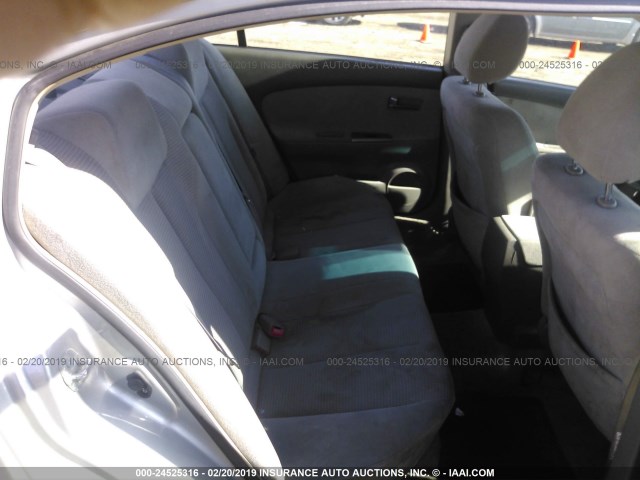 1N4AL11D56N424343 - 2006 NISSAN ALTIMA S/SL SILVER photo 8