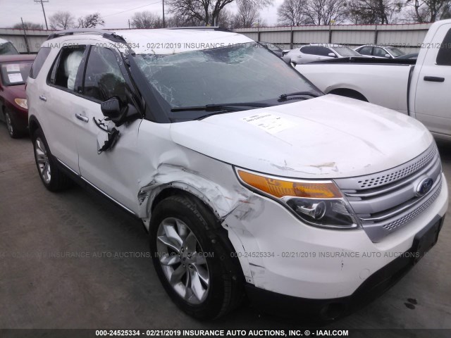 1FM5K7D84FGA13726 - 2015 FORD EXPLORER XLT WHITE photo 6