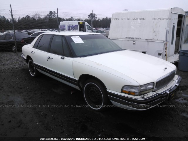 1G4CW53L4M1621204 - 1991 BUICK PARK AVENUE  WHITE photo 1